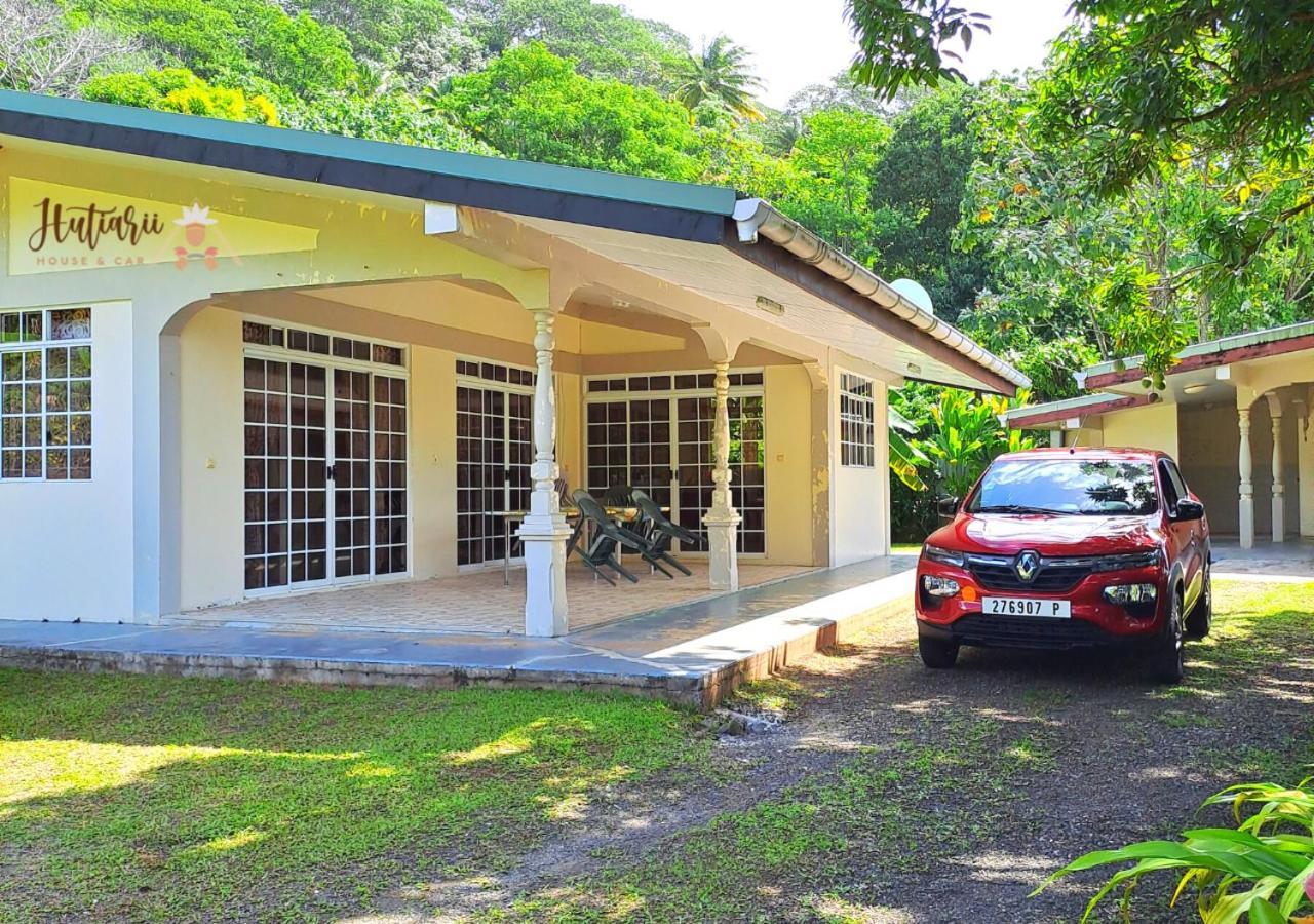 Hutiarii House & Car & Excursions Raiatea Tevaitoa Exterior foto